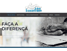 Tablet Screenshot of obomsamaritano.com.br